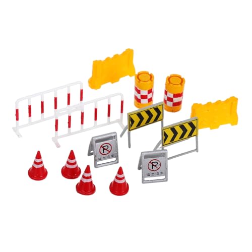 ERINGOGO 14 Stck Realistische Miniatur Verkehrsbarrieren Teiliges mit Kleinen Orangen Kegeln und Stoppschild Aufklebern Leichte Tragbare Straßenverkehrszeichen für Mini Sandspielplatz und ERINGOGO 14 Stck Realistische Miniatur Verkehrsbarrieren Teiliges mit Kleinen Orangen Kegeln und Stoppschild Aufklebern Leichte Tragbare Straßenverkehrszeichen für Mini Sandspielplatz und von ERINGOGO