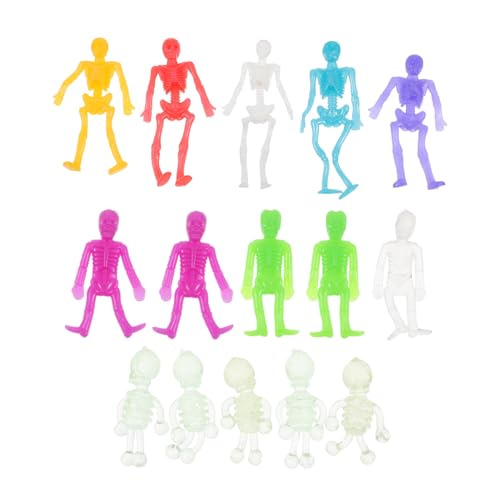 ERINGOGO 15 Stück Teiliges Halloween Deko Weichem TPR mit Skelettfiguren und Schädelrahmen Gruselige Partyspielzeuge für Familien für Schaurige Halloween Dekoration ERINGOGO 15 Stück Teiliges Halloween Deko Weichem TPR mit Skelettfiguren und Schädelrahmen Gruselige Partyspielzeuge für Familien für Schaurige Halloween Dekoration von ERINGOGO