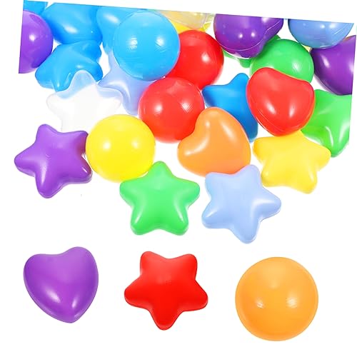 ERINGOGO 150stücke Teiliges Junge Mädchen-ozeanball Herz Sternformen Spielzeug Für Indoor-spielplätze Kreative Aktivitäten Fördert Hand-Augen-koordination Für Familien Und Partys ERINGOGO 150stücke Teiliges Junge Mädchen-ozeanball Herz Sternformen Spielzeug Für Indoor-spielplätze Kreative Aktivitäten Fördert Hand-Augen-koordination Für Familien Und Partys von ERINGOGO