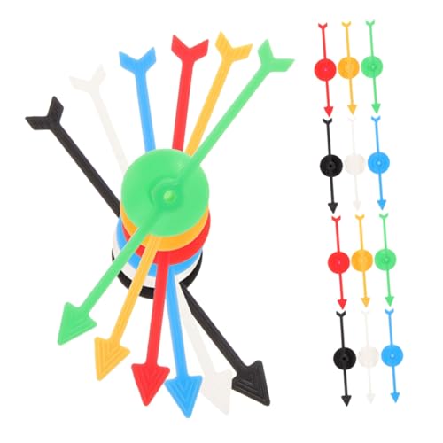 ERINGOGO 18 Stück Teiliges Bunte Kunststoff Pfeile für Spiel drehzahlen Langlebig Glatt Vielseitig Einsetzbar für Brettspiele Lernspiele und Eventunterhaltung Kompakt und Einfach zu ERINGOGO 18 Stück Teiliges Bunte Kunststoff Pfeile für Spiel drehzahlen Langlebig Glatt Vielseitig Einsetzbar für Brettspiele Lernspiele und Eventunterhaltung Kompakt und Einfach zu von ERINGOGO
