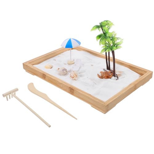 ERINGOGO 1Satz Kreativer Sandkasten Für Mini Szene Mit Sandspielzeug Tischdekoration Für Garten Und Büro Für Kleine von ERINGOGO