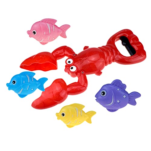 ERINGOGO Leichtes Badespielzeug Junge Mädchen Interaktives Lobster Fischdesign Kreative Badewannen Wasserspielzeuge Ohne Batterien Sicher Und Hautfreundlich Für Junge Mädchen ERINGOGO Leichtes Badespielzeug Junge Mädchen Interaktives Lobster Fischdesign Kreative Badewannen Wasserspielzeuge Ohne Batterien Sicher Und Hautfreundlich Für Junge Mädchen von ERINGOGO