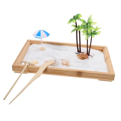 ERINGOGO 1Satz Kreatives Garten Sandkasten Miniaturlandschaft Spielset Mit Meeresszene Sandtray Für Garten Dekoration von ERINGOGO