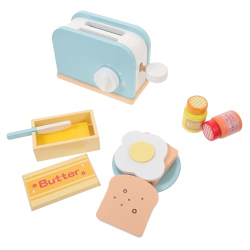 ERINGOGO 1Satz Küchenspielzeug Toaster Set für Holzspielzeug Kreatives Rollenspielzeug für Jungen und Fördert Hand Auge Koordination und Fantasie Design Langlebig und Sicher ERINGOGO 1Satz Küchenspielzeug Toaster Set für Holzspielzeug Kreatives Rollenspielzeug für Jungen und Fördert Hand Auge Koordination und Fantasie Design Langlebig und Sicher von ERINGOGO