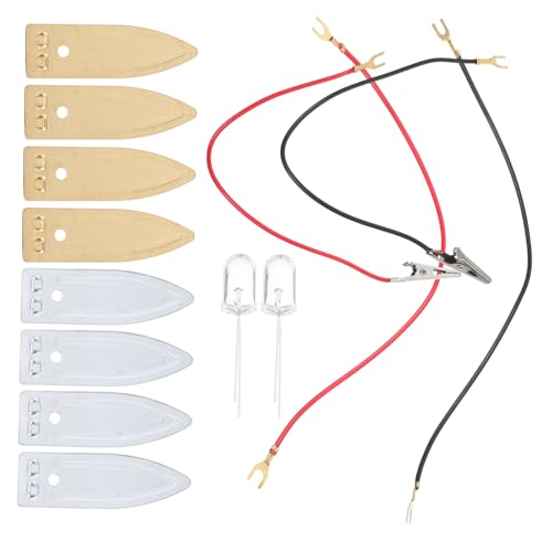 ERINGOGO 1Satz Kupfer Zink Anodenblätter Für Fruchtbatterie Experimente Teiliges Aus Elektrodenstreifen Für Naturwissenschaftliche Projekte DIY Lernaktivitäten Tragbar ERINGOGO 1Satz Kupfer Zink Anodenblätter Für Fruchtbatterie Experimente Teiliges Aus Elektrodenstreifen Für Naturwissenschaftliche Projekte DIY Lernaktivitäten Tragbar von ERINGOGO