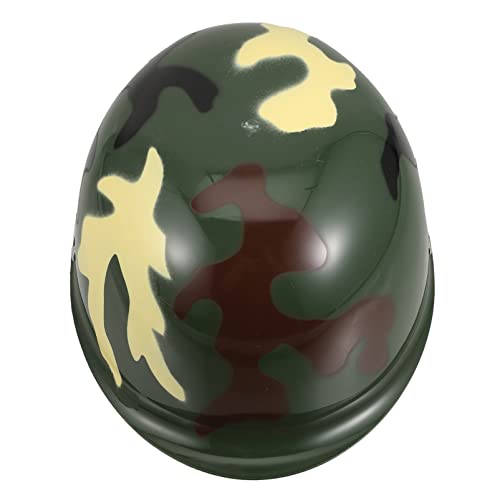 ERINGOGO 1 Stück Kunststoff-polizistenhelm Robuster Kinderhelm Spielzeug Realistischer Camouflage-hut Halloween-anziehhut für Jungen und Mädchen von ERINGOGO