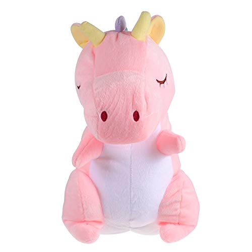 ERINGOGO 1Stk Engel Dinosaurierpuppe Kuscheltier für spielzeuge für Dino plüsch Plüschtiere für Kleinkinder Kindergeschenk Plüschpuppe Dinosaurier-Puppe Rosa von ERINGOGO