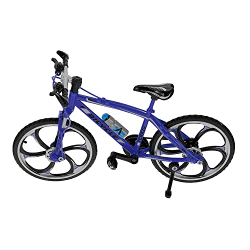 ERINGOGO 1stk Fingerrad Fahrradmodell Fahren Spielzeug Für Fingerbikes Fahrzeugmodelldekoration Finger-mountainbikes Desktop-Spielzeug Fingerfahrradspielzeug Blue Ferrolegierung von ERINGOGO