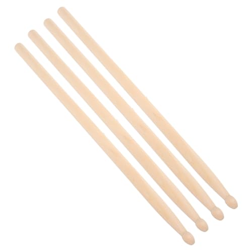 ERINGOGO Holz-Drumsticks-Set 2 Paar Drumsticks Der Größe 5a Zum Üben und Auftreten Aus Holz von ERINGOGO