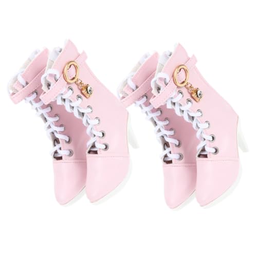 ERINGOGO 2 Paare Puppen High Heel Stiefel Miniatur Puppenschuhe mit Spitzem Absatz Chic Farben für Zubehör zum Ankleiden von Puppen Geschenkidee ERINGOGO 2 Paare Puppen High Heel Stiefel Miniatur Puppenschuhe mit Spitzem Absatz Chic Farben für Zubehör zum Ankleiden von Puppen Geschenkidee von ERINGOGO