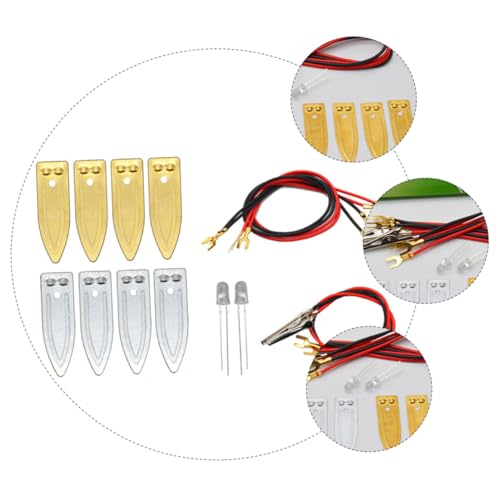 ERINGOGO 2 Sätze DIY Obstbatterie Experimentiermaterialien Zinkplatten Pin Elektroden für Wissenschaftliche Experimente im Labor zum Lernen und Präsentieren von Fruchtbatterien ERINGOGO 2 Sätze DIY Obstbatterie Experimentiermaterialien Zinkplatten Pin Elektroden für Wissenschaftliche Experimente im Labor zum Lernen und Präsentieren von Fruchtbatterien von ERINGOGO
