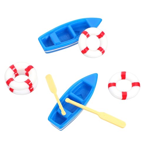 ERINGOGO 2 Sätze Mini Stranddekoration Teilig Mini Haus Ornament aus Holz mit Paddel und Rettungsring Mikro Beach Szene Deko für Puppenhaus DIY Urlaubsdeko und Sandkasten ERINGOGO 2 Sätze Mini Stranddekoration Teilig Mini Haus Ornament aus Holz mit Paddel und Rettungsring Mikro Beach Szene Deko für Puppenhaus DIY Urlaubsdeko und Sandkasten von ERINGOGO