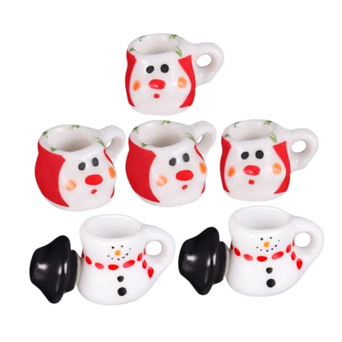 ERINGOGO 2 Sets Miniatur Teetassen Puppenhaus Dekorationszubehör Mini Teekanne Miniatur Milchteetassen Kleine Teekanne DIY Puppenhaus Küchendekor Winzige Teetassen Mini Teekannen ERINGOGO 2 Sets Miniatur Teetassen Puppenhaus Dekorationszubehör Mini Teekanne Miniatur Milchteetassen Kleine Teekanne DIY Puppenhaus Küchendekor Winzige Teetassen Mini Teekannen von ERINGOGO