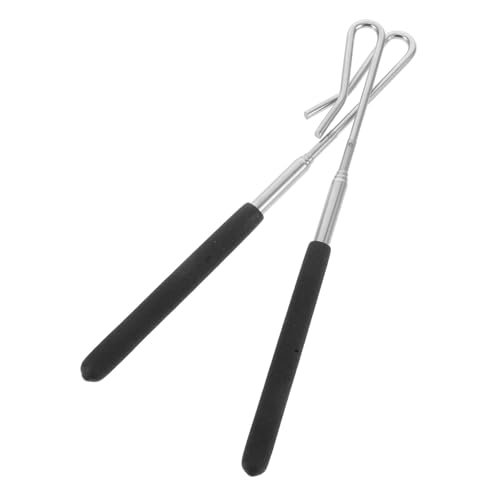ERINGOGO 2 Stück Edelstahl Puppenarm Steuerstange Handpuppen Steuerstab Leichtes Metall für Halbkörperige Handpuppen Glatte Kontrolle und Langlebiges Puppentheater Zubehör für Erwachsene ERINGOGO 2 Stück Edelstahl Puppenarm Steuerstange Handpuppen Steuerstab Leichtes Metall für Halbkörperige Handpuppen Glatte Kontrolle und Langlebiges Puppentheater Zubehör für Erwachsene von ERINGOGO