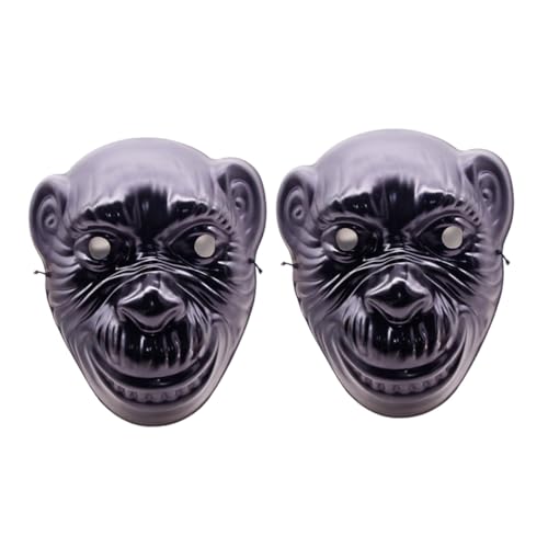 ERINGOGO 2 Stück Gorilla Maske Halloween Cosplay Affenmaske Kostüm Realistisch Für Erwachsene Und Männer Party Tag Schimpansen Halloween Maske Lustige Masken Für ERINGOGO 2 Stück Gorilla Maske Halloween Cosplay Affenmaske Kostüm Realistisch Für Erwachsene Und Männer Party Tag Schimpansen Halloween Maske Lustige Masken Für von ERINGOGO