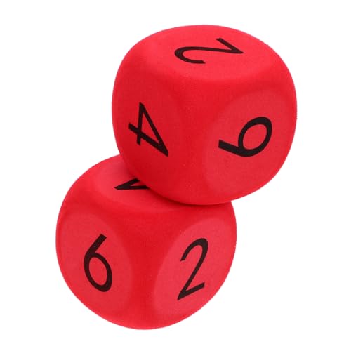 ERINGOGO 2 Stück Große Weiche Schaumstoffwürfel für Sicherer Eva Würfel für Lernspiele Partyaktivitäten und Klassenzimmerunterhaltung Vielseitige Spielwürfel für Familien und Events ERINGOGO 2 Stück Große Weiche Schaumstoffwürfel für Sicherer Eva Würfel für Lernspiele Partyaktivitäten und Klassenzimmerunterhaltung Vielseitige Spielwürfel für Familien und Events von ERINGOGO