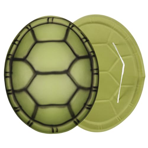 ERINGOGO 2 Stück Halloween Schildkrötenpanzer Cosplay Kostüm Requisite Teiliges mit Elastischem Band Leichtes Strapazierfähiges Performance Kostüm für Fasching Karneval Bühnenauftritte ERINGOGO 2 Stück Halloween Schildkrötenpanzer Cosplay Kostüm Requisite Teiliges mit Elastischem Band Leichtes Strapazierfähiges Performance Kostüm für Fasching Karneval Bühnenauftritte von ERINGOGO