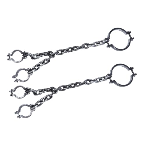 ERINGOGO 2 Stück Halloween Spuk Dekoration Halloween Dekor Cosplay Zubehör Requisite Kostümfesseln Gefängnis Requisite Gefängnis Kostüm Zubehör ERINGOGO 2 Stück Halloween Spuk Dekoration Halloween Dekor Cosplay Zubehör Requisite Kostümfesseln Gefängnis Requisite Gefängnis Kostüm Zubehör von ERINGOGO