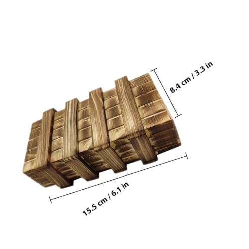 ERINGOGO 2 Stück Holz Teiliges Sichere Holzbox mit Geheimem Fach Fördert Logisches Denken und Feinmotorik Kreatives Geschenkbox für Mädchen und Jungen ERINGOGO 2 Stück Holz Teiliges Sichere Holzbox mit Geheimem Fach Fördert Logisches Denken und Feinmotorik Kreatives Geschenkbox für Mädchen und Jungen von ERINGOGO