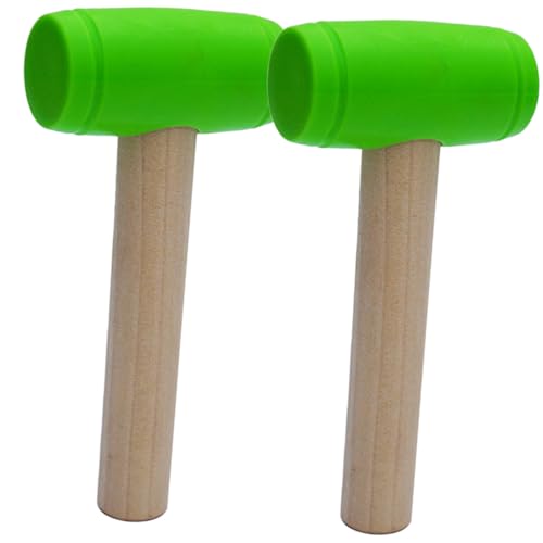 ERINGOGO 2 Stück Holzspielzeug Hammer Teiliges Kinderwerkzeug Ab Jahren Sicherer Bunter Spielzeughammer für Hand Auge Koordination und Motorische Entwicklung für Jungen und Mädchen ERINGOGO 2 Stück Holzspielzeug Hammer Teiliges Kinderwerkzeug Ab Jahren Sicherer Bunter Spielzeughammer für Hand Auge Koordination und Motorische Entwicklung für Jungen und Mädchen von ERINGOGO