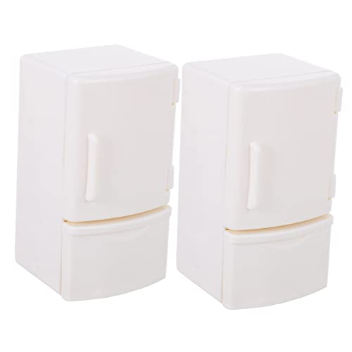 ERINGOGO 2stücke Miniatur Kühlschrank Für Weiße Dekoration Für Mini-Haus Vielseitig Einsetzbar Für Mädchen Ergänzung Für Küche Und ERINGOGO 2stücke Miniatur Kühlschrank Für Weiße Dekoration Für Mini-Haus Vielseitig Einsetzbar Für Mädchen Ergänzung Für Küche Und von ERINGOGO