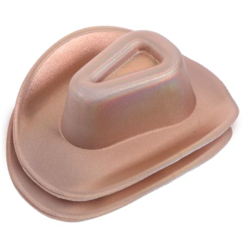 ERINGOGO 2 Stück Mini Cowgirl Hüte Kleine Bunte Miniatur Hüte für Partydekoration für Puppen Flaschen und Cosplay ERINGOGO 2 Stück Mini Cowgirl Hüte Kleine Bunte Miniatur Hüte für Partydekoration für Puppen Flaschen und Cosplay von ERINGOGO