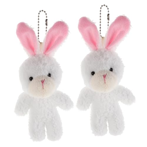 ERINGOGO 2 Stück Mini Kuscheltier Hase Kleines Plüsch Kaninchen Weiches Realistisches Stofftier für Puppenhaus Sammelobjekt und Spielaktivitäten ERINGOGO 2 Stück Mini Kuscheltier Hase Kleines Plüsch Kaninchen Weiches Realistisches Stofftier für Puppenhaus Sammelobjekt und Spielaktivitäten von ERINGOGO