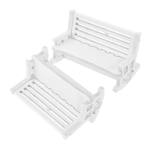 ERINGOGO 2 Stück Miniatur Holz Schaukelstuhl Vintage Stil Feine Details Kleine Dekoration Für Puppenhaus Mikro Landschaft Gemütliche Atmosphäre ERINGOGO 2 Stück Miniatur Holz Schaukelstuhl Vintage Stil Feine Details Kleine Dekoration Für Puppenhaus Mikro Landschaft Gemütliche Atmosphäre von ERINGOGO