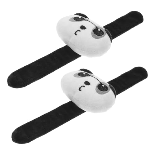 ERINGOGO 2 Stück Panda Slap Armbänder Plüsch Tier motiv Geburtstag Partyzubehör Leicht Tragbar Komfortabel Niedlich Geschenkideen Spielpreise ERINGOGO 2 Stück Panda Slap Armbänder Plüsch Tier motiv Geburtstag Partyzubehör Leicht Tragbar Komfortabel Niedlich Geschenkideen Spielpreise von ERINGOGO