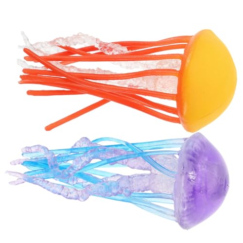 ERINGOGO 2 Stück Realistisches Quallenmodell Künstliche Meeresfigur aus Kunststoff Dekoratives Motiv für Leichtes Lebensechtes Quallen Dekor mit Edukativem Nutzen ERINGOGO 2 Stück Realistisches Quallenmodell Künstliche Meeresfigur aus Kunststoff Dekoratives Motiv für Leichtes Lebensechtes Quallen Dekor mit Edukativem Nutzen von ERINGOGO