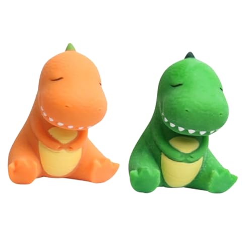 ERINGOGO 2 Stück Teiliges Dinosaurier Stressspielzeug zum Quetschen Weiches Dehnbares Anti Stress für Erwachsene Lustiges Partygeschenk für Junge Mädchen und Jungen Zufällige Farbe ERINGOGO 2 Stück Teiliges Dinosaurier Stressspielzeug zum Quetschen Weiches Dehnbares Anti Stress für Erwachsene Lustiges Partygeschenk für Junge Mädchen und Jungen Zufällige Farbe von ERINGOGO