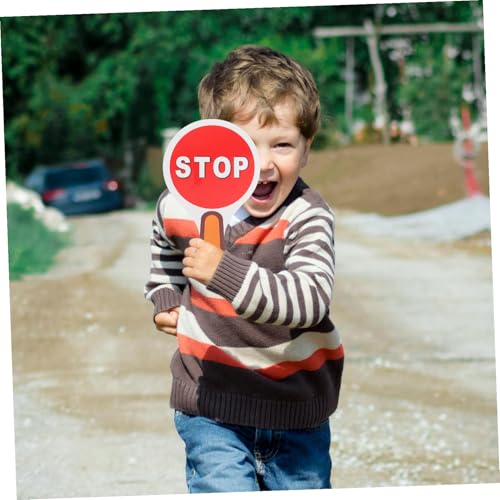 ERINGOGO 2 Stück Teiliges Doppelseitiges Verkehrszeichen mit Griff Wasserdichtes Stoppschild Pädagogisches Hand schild für Hohe Sichtbarkeit für Verkehrsunterricht und Sicherheitsübungen ERINGOGO 2 Stück Teiliges Doppelseitiges Verkehrszeichen mit Griff Wasserdichtes Stoppschild Pädagogisches Hand schild für Hohe Sichtbarkeit für Verkehrsunterricht und Sicherheitsübungen von ERINGOGO