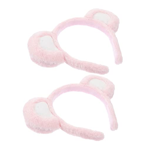 ERINGOGO 2 Stück Teiliges Flauschiges Bärenohren Haarband Niedliches Plüsch Haarreif für Party Kostüm Kuscheliges Accessoire für Damen für Karneval Halloween und Geburtstag ERINGOGO 2 Stück Teiliges Flauschiges Bärenohren Haarband Niedliches Plüsch Haarreif für Party Kostüm Kuscheliges Accessoire für Damen für Karneval Halloween und Geburtstag von ERINGOGO
