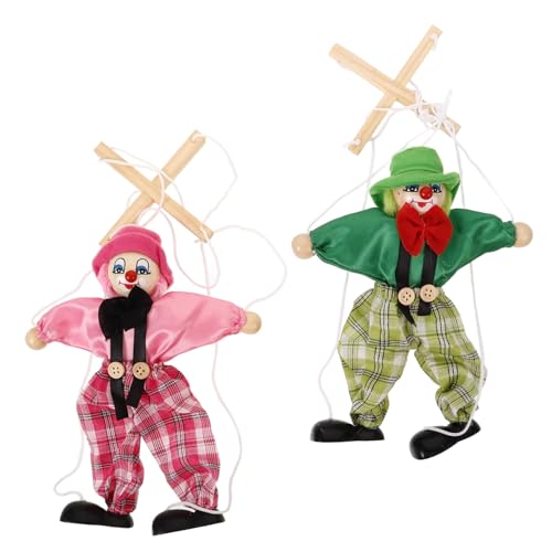 ERINGOGO 2 Stück Teiliges Holz Marionetten Puppenspiel Piraten Marionette mit Zugfaden Interaktives Kinderspielzeug Lebendige Farben Einfache Bedienung Kreatives Puppentheater für Eltern ERINGOGO 2 Stück Teiliges Holz Marionetten Puppenspiel Piraten Marionette mit Zugfaden Interaktives Kinderspielzeug Lebendige Farben Einfache Bedienung Kreatives Puppentheater für Eltern von ERINGOGO