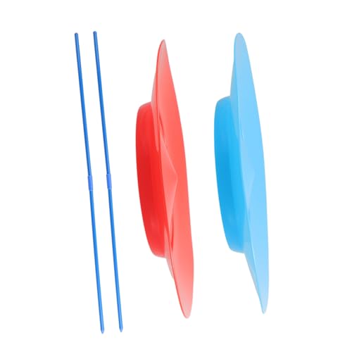ERINGOGO 2 Stück Teiliges Jonglier Bunte Jonglierteller mit Stöcken für Zirkuskunst Drehspiel Geschicklichkeitsspiel für Anfänger und Mädchen ERINGOGO 2 Stück Teiliges Jonglier Bunte Jonglierteller mit Stöcken für Zirkuskunst Drehspiel Geschicklichkeitsspiel für Anfänger und Mädchen von ERINGOGO