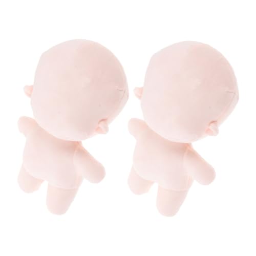 ERINGOGO 2 Stück Teiliges Kleine Weiche Plüschpuppe mit Skelett Skelett Niedlicher Blanko Puppen Körper aus Samtigem Material zum Basteln und Gestalten Kuscheliges DIY Puppenzubehör ERINGOGO 2 Stück Teiliges Kleine Weiche Plüschpuppe mit Skelett Skelett Niedlicher Blanko Puppen Körper aus Samtigem Material zum Basteln und Gestalten Kuscheliges DIY Puppenzubehör von ERINGOGO