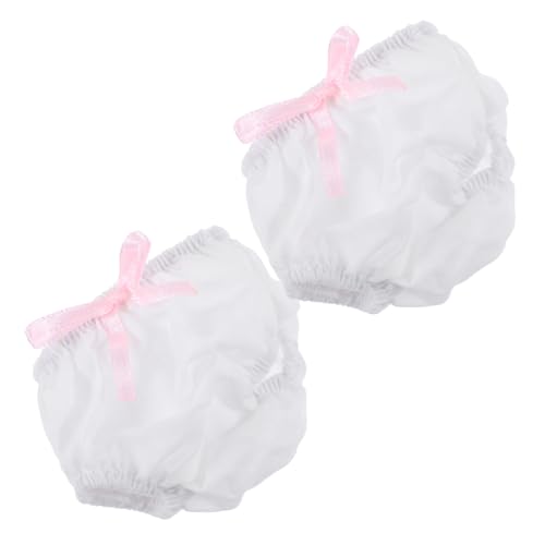 ERINGOGO 2 Stück Teiliges Puppenunterwäsche Weiß Mini Doll Unterhosen Weiche Handgefertigte Puppenbekleidung Zubehör für Puppen für Rollenspiele und Puppenpflege ERINGOGO 2 Stück Teiliges Puppenunterwäsche Weiß Mini Doll Unterhosen Weiche Handgefertigte Puppenbekleidung Zubehör für Puppen für Rollenspiele und Puppenpflege von ERINGOGO