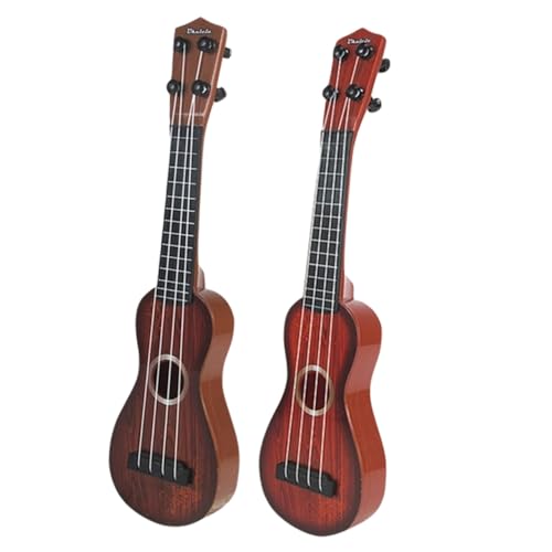 ERINGOGO 2 Stück Teiliges Ukulele für Kleinkinder Kindersicheres Stabiles Kunststoffmodell Musikinstrument für Frühe Musikalische Geschenk für Jungen und Mädchen Anfänger Zufällige Farbe ERINGOGO 2 Stück Teiliges Ukulele für Kleinkinder Kindersicheres Stabiles Kunststoffmodell Musikinstrument für Frühe Musikalische Geschenk für Jungen und Mädchen Anfänger Zufällige Farbe von ERINGOGO