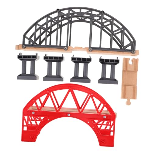 ERINGOGO 2 Stück Teiliges Zugbrücken Robustem Material Vielseitige Holz eisenbahnbrücken für Kreatives Spiel und Lernförderung Spielerisch Motorische Fähigkeiten Passend für ERINGOGO 2 Stück Teiliges Zugbrücken Robustem Material Vielseitige Holz eisenbahnbrücken für Kreatives Spiel und Lernförderung Spielerisch Motorische Fähigkeiten Passend für von ERINGOGO