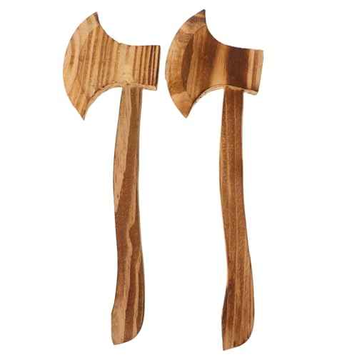 ERINGOGO 2 Stücke Teiliges Holzbeil Halloween Requisite Holzspielzeug LARP Cosplay Kostüm Zubehör Sicher Poliert Langlebig für Dekoration und Rollenspiele ERINGOGO 2 Stücke Teiliges Holzbeil Halloween Requisite Holzspielzeug LARP Cosplay Kostüm Zubehör Sicher Poliert Langlebig für Dekoration und Rollenspiele von ERINGOGO