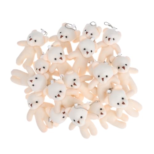 ERINGOGO 20 Stück Teiliges Tragbare Kleine Plüschbären Schlüsselanhänger Niedliche Bär Taschenanhänger Dekorativ Leicht für Schlüssel Rucksack ERINGOGO 20 Stück Teiliges Tragbare Kleine Plüschbären Schlüsselanhänger Niedliche Bär Taschenanhänger Dekorativ Leicht für Schlüssel Rucksack von ERINGOGO