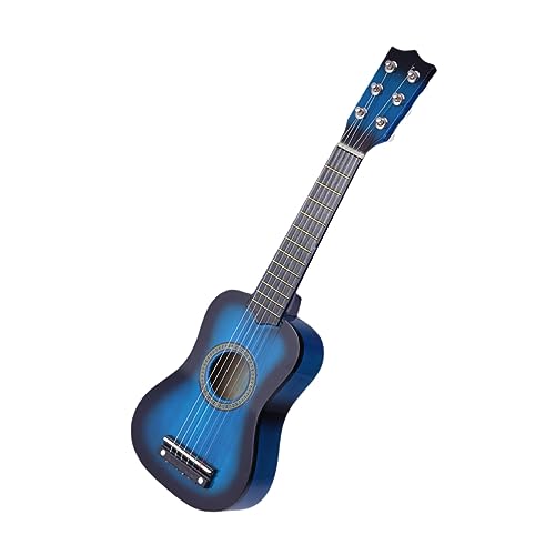 ERINGOGO 23 tragbare Gitarre kinderinstrumente musikinstrumente Educational Toys Musikalisches Gitarre für Holzgitarre Gitarre Gitarrenspielzeug Hölzern Blue von ERINGOGO