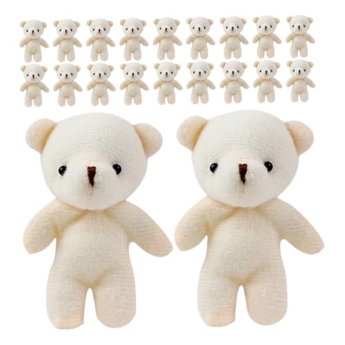 ERINGOGO 24 Stück Teiliges Mini Bären Anhänger Niedlicher Cartoon Schlüsselanhänger Weicher Stofftier Bär als Taschen Geschenkdekoration für Geburtstag Hochzeit Karneval Langlebig und ERINGOGO 24 Stück Teiliges Mini Bären Anhänger Niedlicher Cartoon Schlüsselanhänger Weicher Stofftier Bär als Taschen Geschenkdekoration für Geburtstag Hochzeit Karneval Langlebig und von ERINGOGO