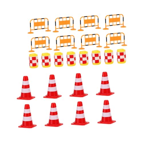 ERINGOGO 24 Stück Teiliges Spielset Leichte und Verkehrszeichen Pädagogisches Straßensimulationstoy für Rollenspiele und Verkehrserziehung Draußen ERINGOGO 24 Stück Teiliges Spielset Leichte und Verkehrszeichen Pädagogisches Straßensimulationstoy für Rollenspiele und Verkehrserziehung Draußen von ERINGOGO