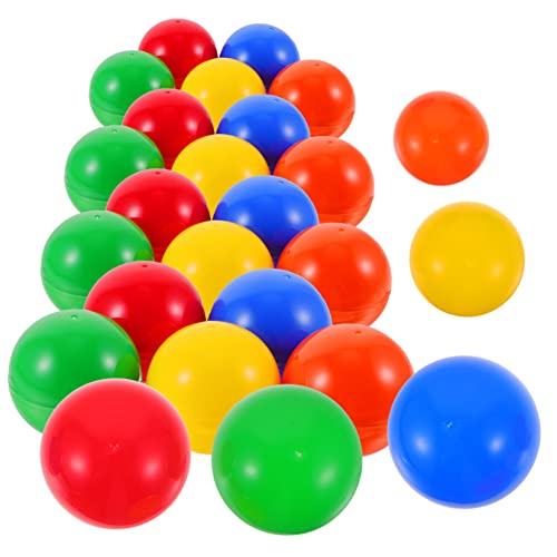 ERINGOGO 25 Stück Ball Calling Balls Tombola Drawing Balls Ball Für Partyaktivität Requisiten Bälle Für Home Party Picking Balls Kunststoff Nahtlose Bälle Interessante Spielbälle von ERINGOGO