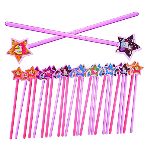 ERINGOGO 25 Stück Teiliges Zauberstab Sternförmige Feenstäbe Leicht Handlich Party Deko für Geburtstag Halloween Cosplay Bühne ERINGOGO 25 Stück Teiliges Zauberstab Sternförmige Feenstäbe Leicht Handlich Party Deko für Geburtstag Halloween Cosplay Bühne von ERINGOGO