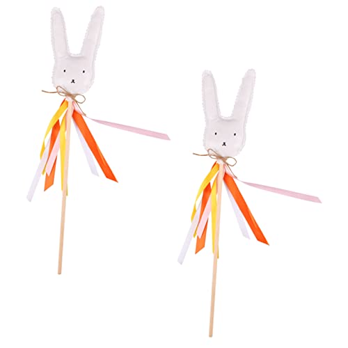 ERINGOGO Ostern Bunny Fee Stick Schmücken Design Stick Spielzeug Jungen Und Mädchen Party Ornament Hand von ERINGOGO