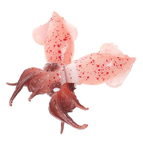 ERINGOGO 2st Simulation Qualle Aquarium-Ornamente Künstliches Fleisch Falsches Fleisch Dekorationen Für Aquarien Realistisches Fleisch Künstlicher Calamari Gefälschtes Essen PVC von ERINGOGO