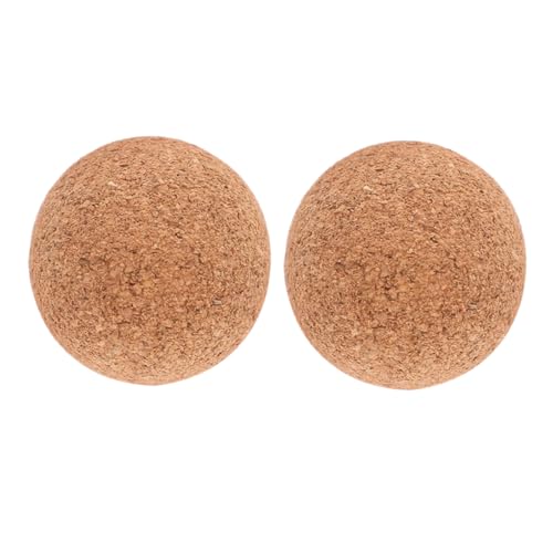 ERINGOGO 2st Zubehör Für Fußball-Tischtennis Kickerball Mini Mini-sportbälle Wartungsset Für Tischkicker Mini Kickertisch Mini-tischfußball Tischfußballbälle Aus Holz Hölzern Light Brown von ERINGOGO