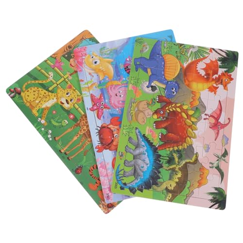 ERINGOGO 3 Sätze Teiliges Holzpuzzle mit Bunten Tiermotiven Langlebiges Montessori Lernspielzeug aus Robustem Holz Fördert Feinmotorik und Hand Augen Koordination Sicher und Langlebig für ERINGOGO 3 Sätze Teiliges Holzpuzzle mit Bunten Tiermotiven Langlebiges Montessori Lernspielzeug aus Robustem Holz Fördert Feinmotorik und Hand Augen Koordination Sicher und Langlebig für von ERINGOGO